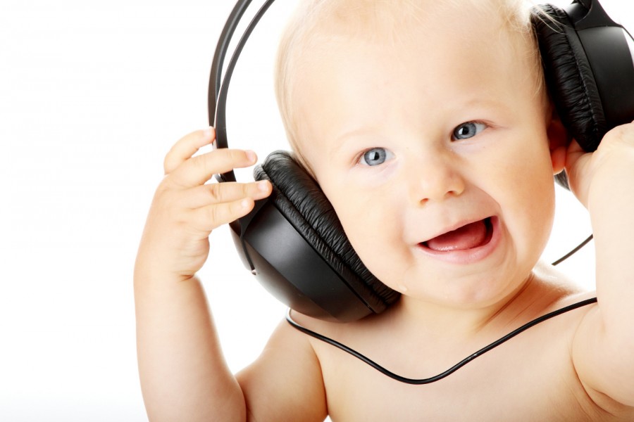 Beneficios de la música para los bebés.