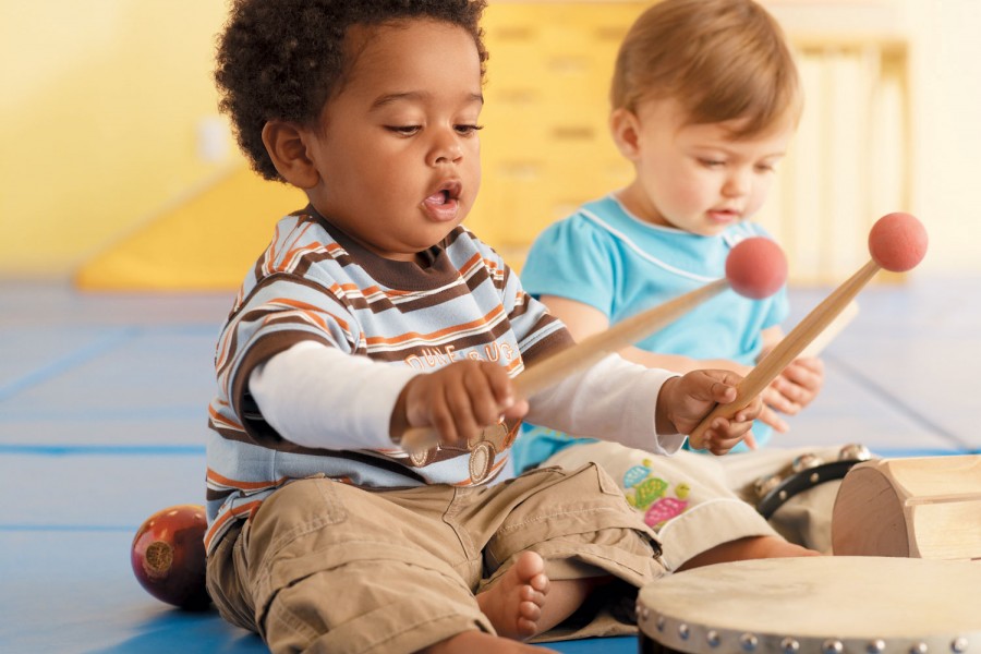 La música en los bebés y los niños